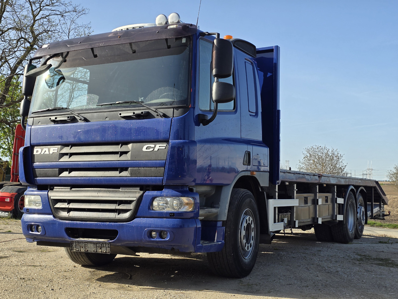 DAF CF 360 MACHINE TRANSPORTER SPECIAL PRICE ONLY THIS YEAR - Autotransporter truck: picture 1 DAF CF 360 MACHINE TRANSPORTER SPECIAL PRICE ONLY THIS YEAR - Autotransporter truck: picture 1
