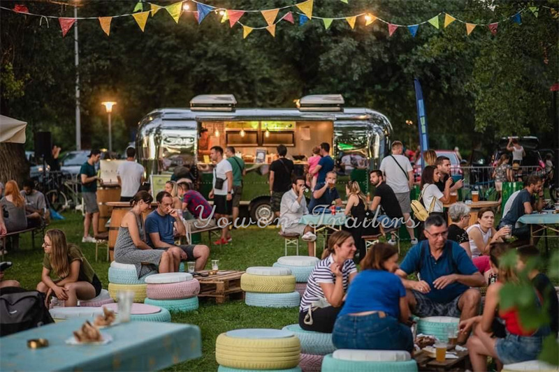 YOWON European standard food trailer with CE certificate - Vending trailer: picture 4 YOWON European standard food trailer with CE certificate - Vending trailer: picture 4