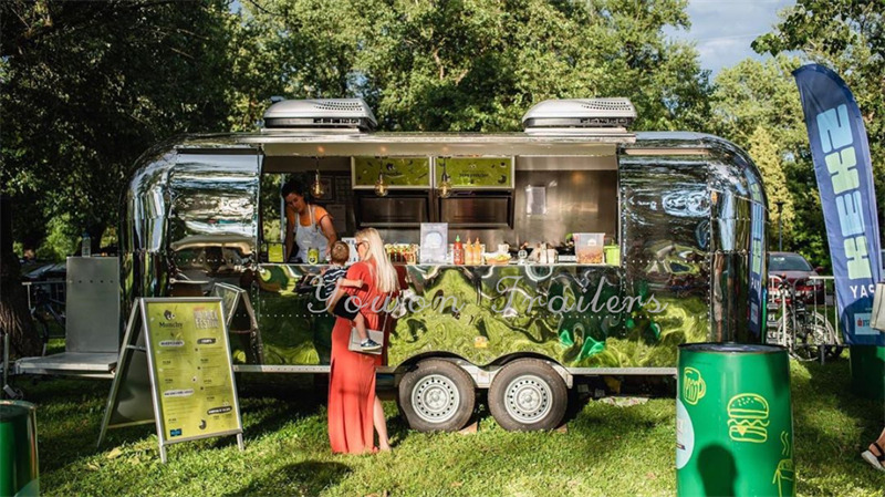 YOWON European standard food trailer with CE certificate - Vending trailer: picture 1 YOWON European standard food trailer with CE certificate - Vending trailer: picture 1