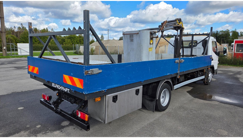 Dropside/ Flatbed truck, Crane truck Mitsubishi CANTER FE85B HIAB 026: picture 6