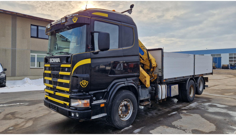 Scania R164 6X2 EFFER 150 full steel - Dropside/ Flatbed truck, Crane truck: picture 5 Scania R164 6X2 EFFER 150 full steel - Dropside/ Flatbed truck, Crane truck: picture 5