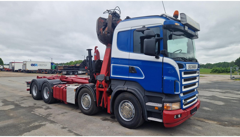 Scania R500 8X4 Epsilon E250Z95 - Hook lift truck, Crane truck: picture 4 Scania R500 8X4 Epsilon E250Z95 - Hook lift truck, Crane truck: picture 4