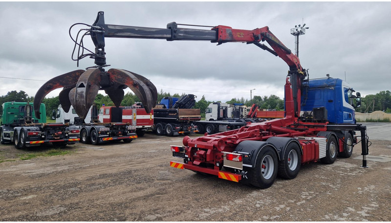 Scania R500 8X4 Epsilon E250Z95 - Hook lift truck, Crane truck: picture 2 Scania R500 8X4 Epsilon E250Z95 - Hook lift truck, Crane truck: picture 2