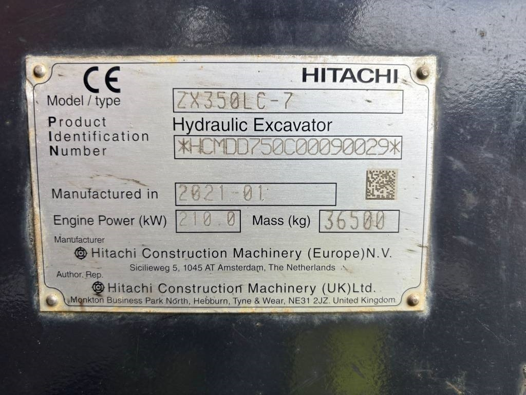 Hitachi ZX 350 LC-7 (Under Preparation) - Crawler excavator: picture 2 Hitachi ZX 350 LC-7 (Under Preparation) - Crawler excavator: picture 2
