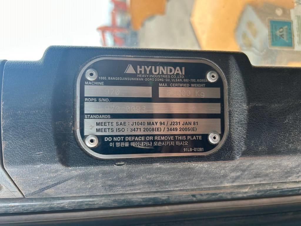Hyundai HL 970  on lease Hyundai HL 970: picture 21