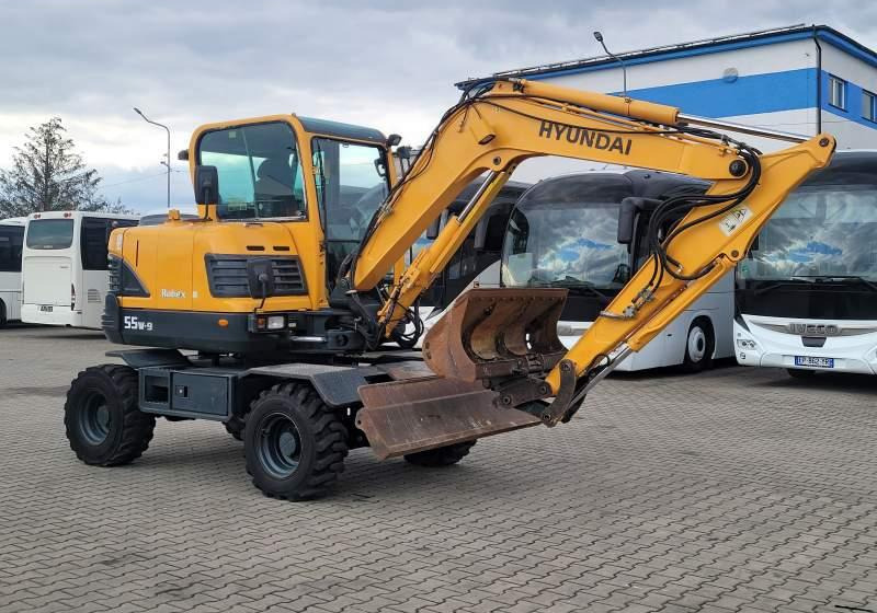 Wheel excavator Hyundai ROBEX 55W-9 EXCAVATOR / SPROWADZONY Z FRANCJI: picture 1