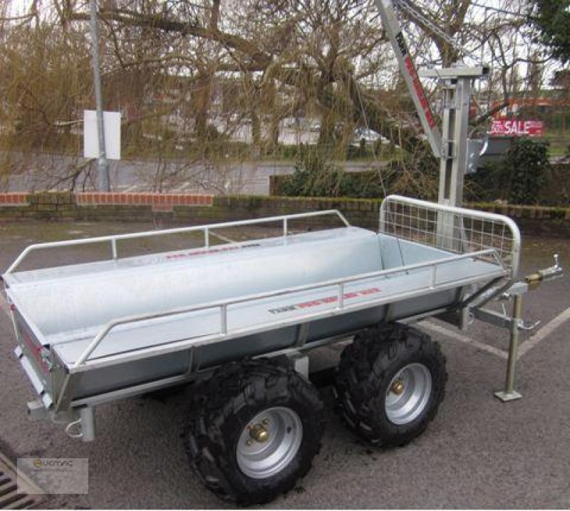 New Forestry trailer Vemac ATV Quad 2ton Rückewagen Holzrückewagen Forst Kran Traktor: picture 6