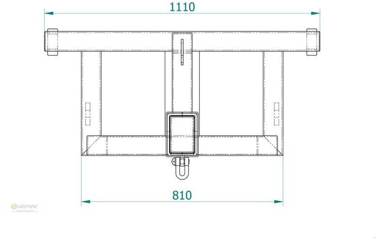 Vemac Lasthaken Lastarm Tragarm Teleskoparm Frontlader Radlader Euro - Boom for Loader: picture 2 Vemac Lasthaken Lastarm Tragarm Teleskoparm Frontlader Radlader Euro - Boom for Loader: picture 2