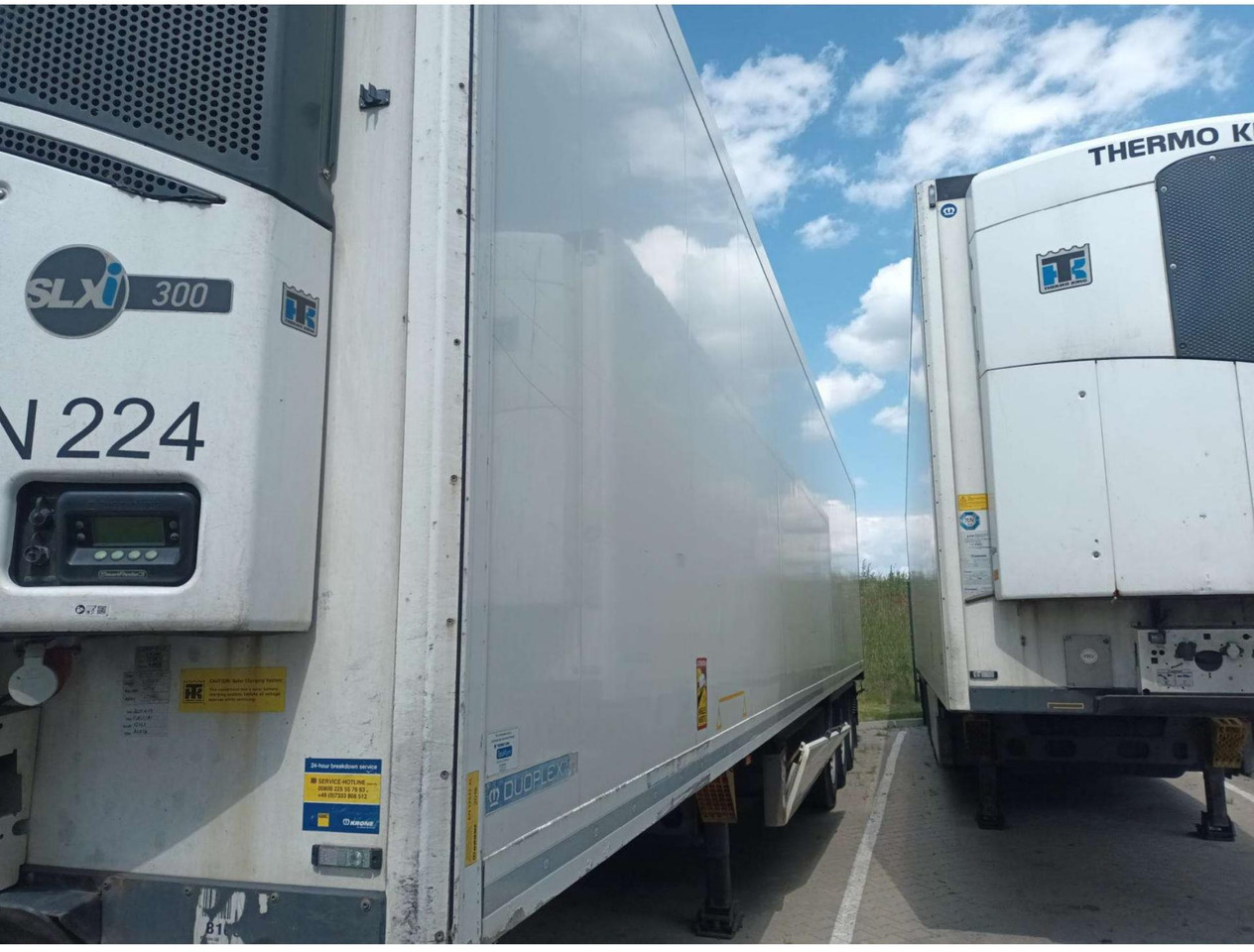 2018 Krone SDR Double Deck Cool Liner FP60 ThermoKing SLXi 300 Lifting Axle - Refrigerator semi-trailer: picture 5 2018 Krone SDR Double Deck Cool Liner FP60 ThermoKing SLXi 300 Lifting Axle - Refrigerator semi-trailer: picture 5
