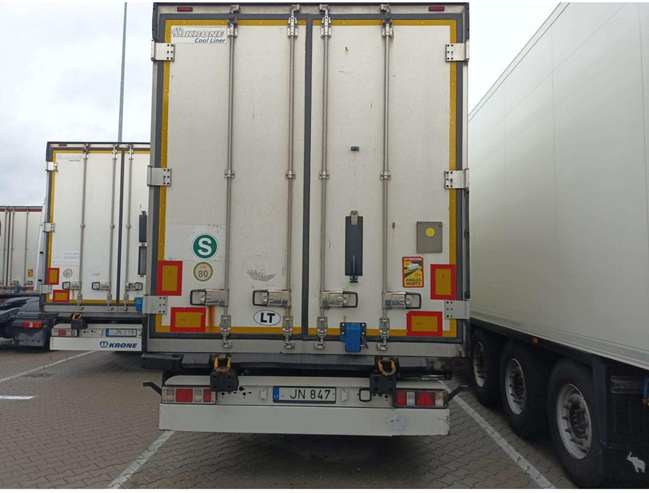2018 Krone SDR Double Deck Cool Liner FP60 ThermoKing SLXi 300 Lifting Axle - Refrigerator semi-trailer: picture 2 2018 Krone SDR Double Deck Cool Liner FP60 ThermoKing SLXi 300 Lifting Axle - Refrigerator semi-trailer: picture 2