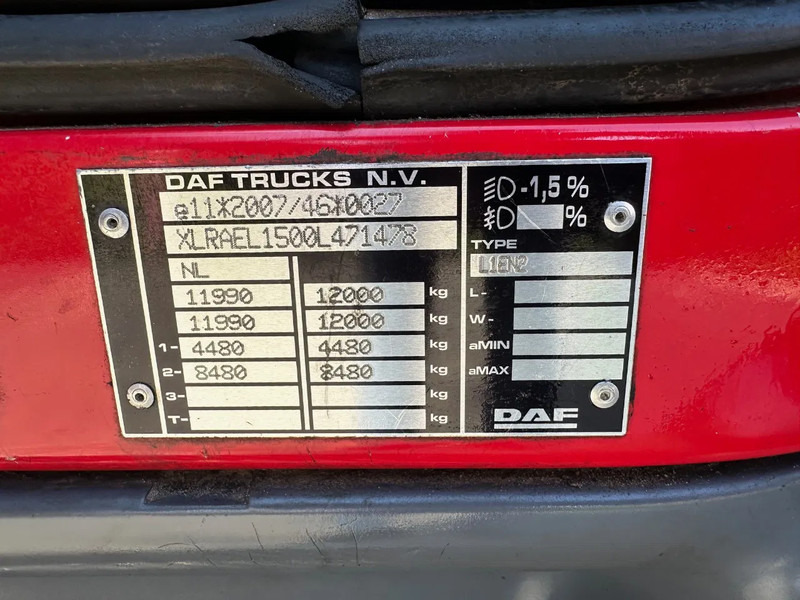 DAF LF 210 / NL TRUCK / LOW KM / EURO 6 / BOX + TAILLIFT / 12t / NEW APK - Box truck: picture 5 DAF LF 210 / NL TRUCK / LOW KM / EURO 6 / BOX + TAILLIFT / 12t / NEW APK - Box truck: picture 5