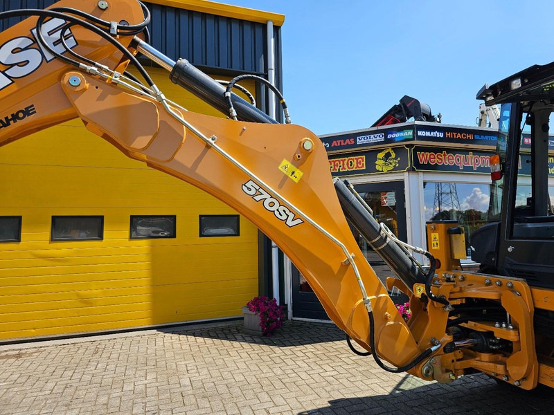New Backhoe loader Case 570SV AC / 4x4 / Lepels / Telescopic: picture 18
