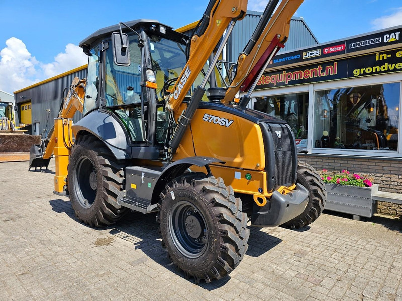 New Backhoe loader Case 570SV AC / 4x4 / Lepels / Telescopic: picture 13