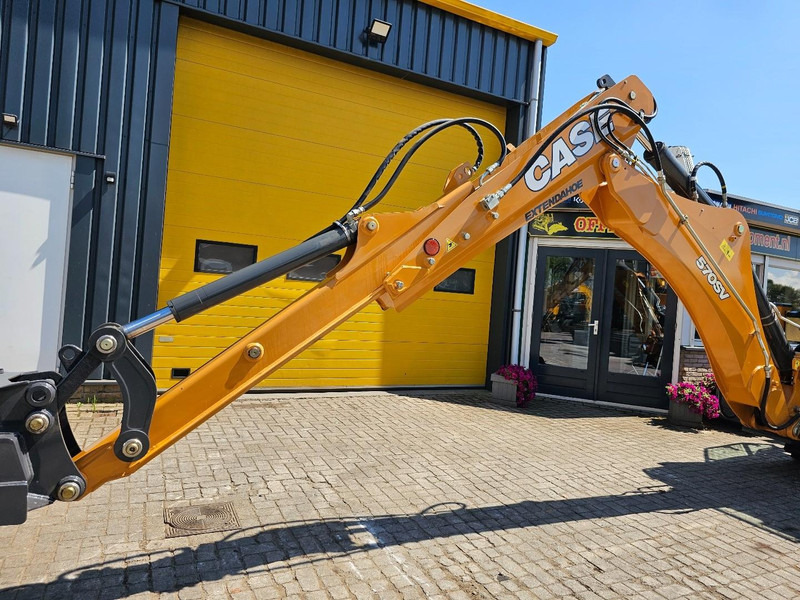 New Backhoe loader Case 570SV AC / 4x4 / Lepels / Telescopic: picture 20