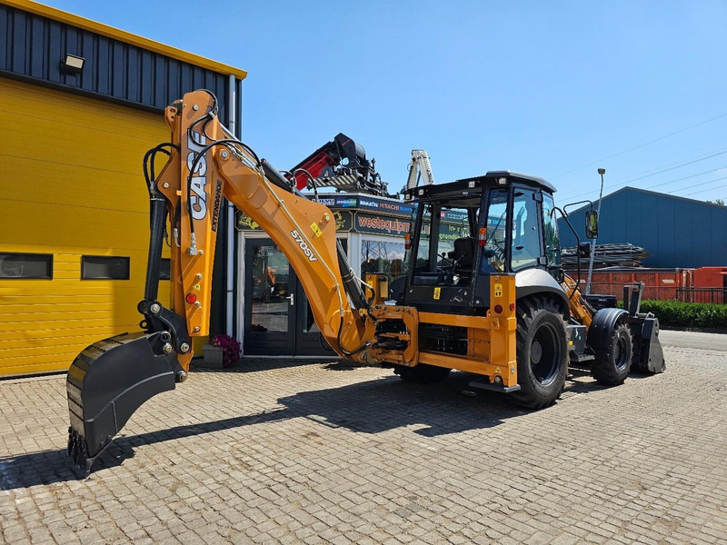 New Backhoe loader Case 570SV AC / 4x4 / Lepels / Telescopic: picture 9