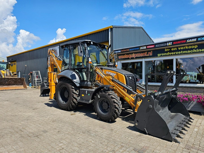 New Backhoe loader Case 570SV AC / 4x4 / Lepels / Telescopic: picture 11