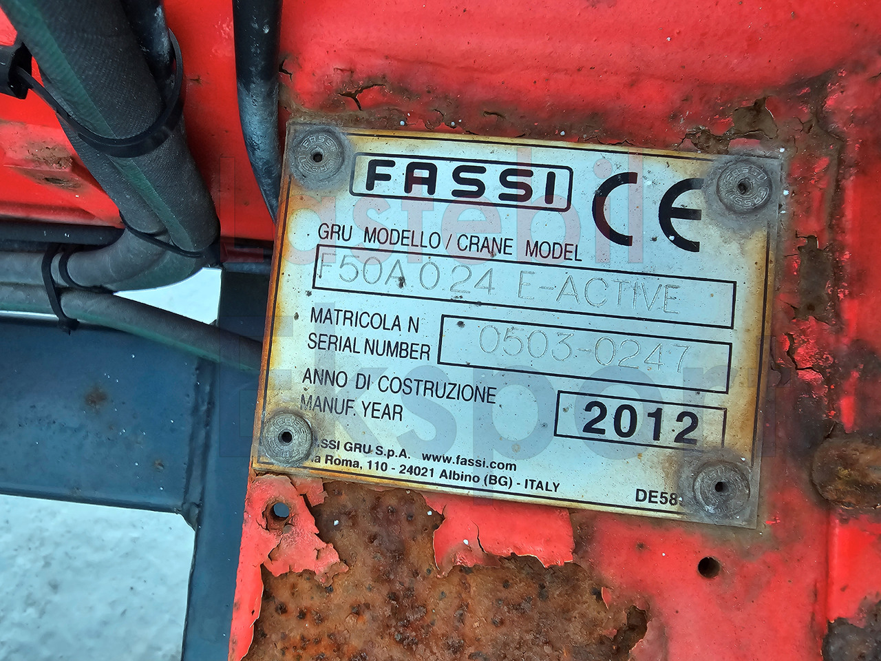 MITSUBISHI Fuso CANTER / FASSI F50 / LOW KM on lease MITSUBISHI Fuso CANTER / FASSI F50 / LOW KM: picture 10 MITSUBISHI Fuso CANTER / FASSI F50 / LOW KM on lease MITSUBISHI Fuso CANTER / FASSI F50 / LOW KM: picture 10