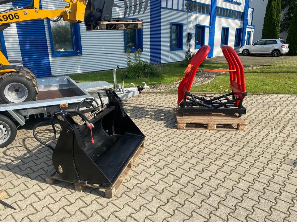 Radlader/Hoflader BK906 Kabine inkl. Tieflader und großem Zubehörpaket *INKL.19% MWST*BERGER KRAUS*PERKINS*CE*SOFORT!* - Compact loader, Trailer: picture 5 Radlader/Hoflader BK906 Kabine inkl. Tieflader und großem Zubehörpaket *INKL.19% MWST*BERGER KRAUS*PERKINS*CE*SOFORT!* - Compact loader, Trailer: picture 5