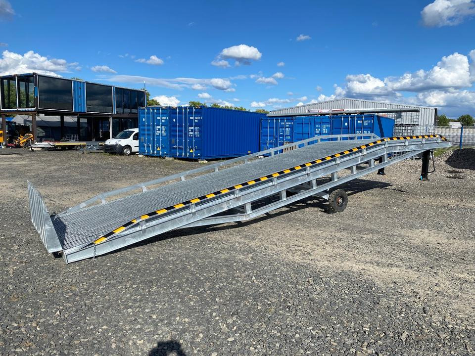 Verladerampe 8t Verzinkt Containerrampe LKW Rampe Vorführmodell inkl. Gratis Lieferung *INKL.19% MWST*SOFORT!* - Loading ramp: picture 3 Verladerampe 8t Verzinkt Containerrampe LKW Rampe Vorführmodell inkl. Gratis Lieferung *INKL.19% MWST*SOFORT!* - Loading ramp: picture 3