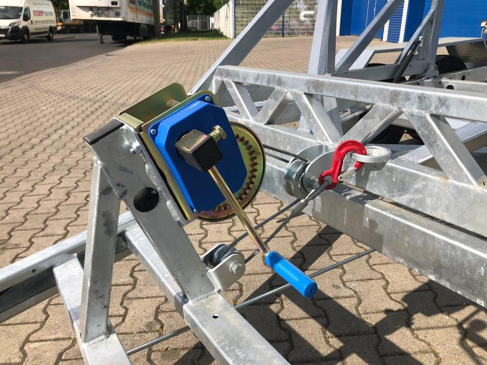 Cable drum trailer Vermietung / Kabelanhänger 3000KG / Nutzlast 2322KG / Kabeltrommel-Anhänger / Glasfaser/ 1 Monat: picture 6