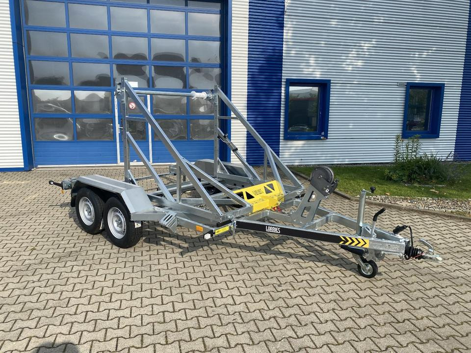 Vermietung / Kabelanhänger 3500KG / Nutzlast 2825KG / Kabeltrommel-Anhänger / Glasfaser/ 3 Tage - Cable drum trailer: picture 1 Vermietung / Kabelanhänger 3500KG / Nutzlast 2825KG / Kabeltrommel-Anhänger / Glasfaser/ 3 Tage - Cable drum trailer: picture 1