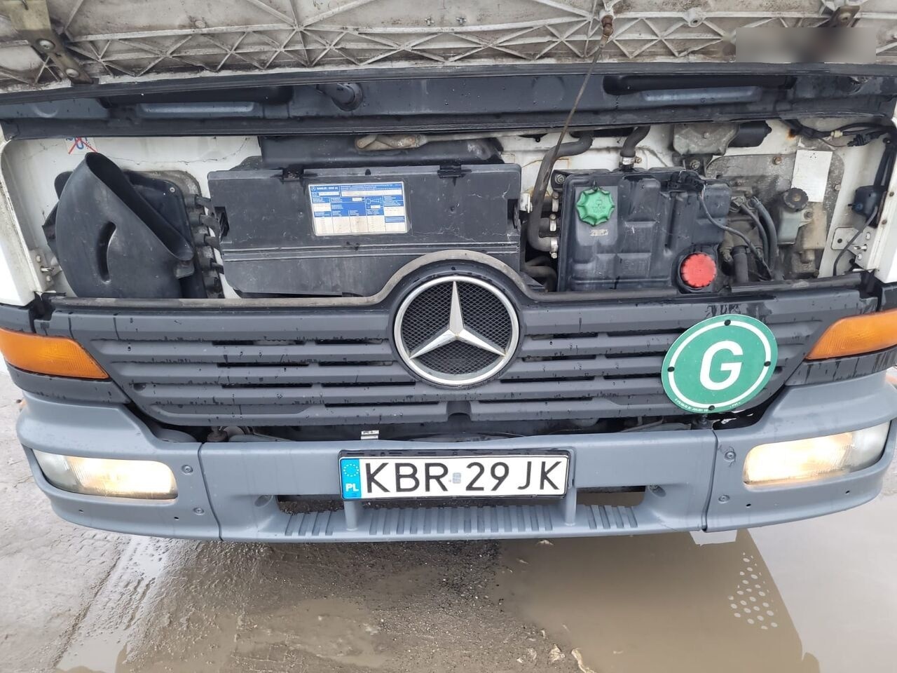 Dropside/ Flatbed truck Mercedes-Benz Atego 815: picture 7