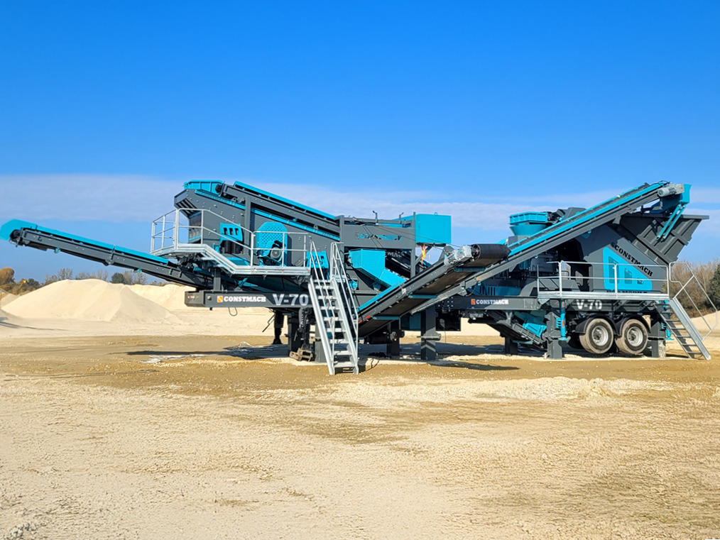 Constmach 100-150 Ton Capacity Mobile Vertical Shaft Impact Crusher - Mobile crusher: picture 2 Constmach 100-150 Ton Capacity Mobile Vertical Shaft Impact Crusher - Mobile crusher: picture 2