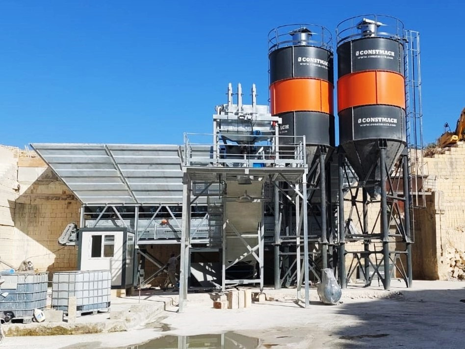 Constmach 100 m³/h Dry Type Concrete Batching Plant - Concrete plant: picture 4 Constmach 100 m³/h Dry Type Concrete Batching Plant - Concrete plant: picture 4