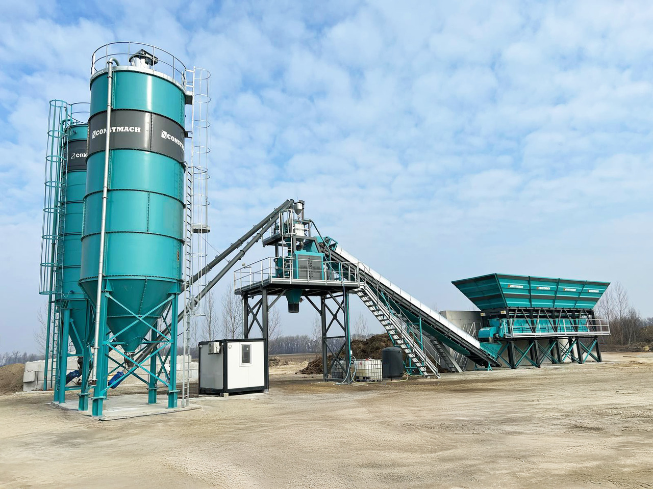 Constmach 60 m³/h Compact Concrete Batching Plant With Band - Concrete plant: picture 3 Constmach 60 m³/h Compact Concrete Batching Plant With Band - Concrete plant: picture 3