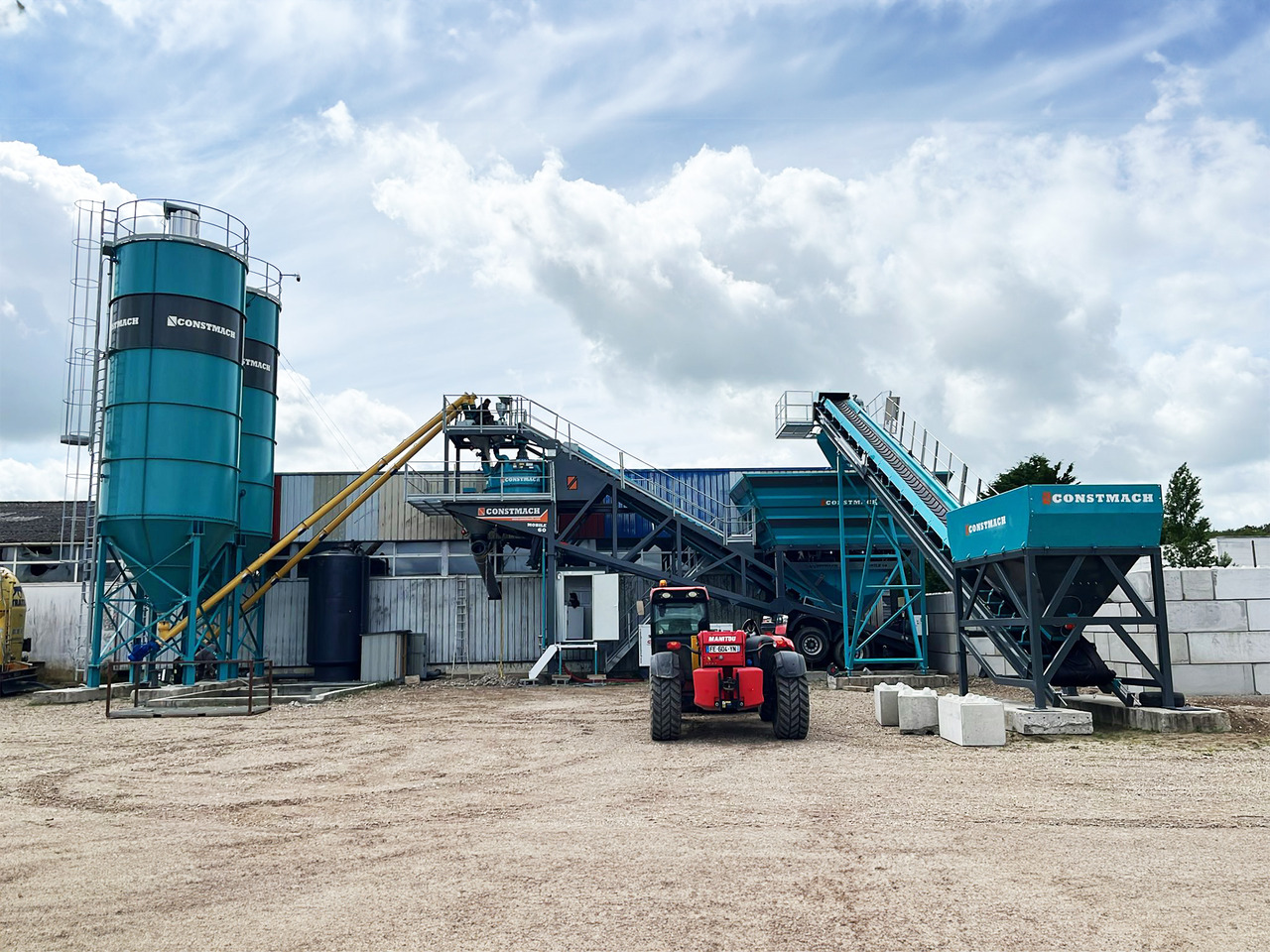 Constmach 60 m³/h Portable Concrete Batching Plant - Concrete plant: picture 3 Constmach 60 m³/h Portable Concrete Batching Plant - Concrete plant: picture 3
