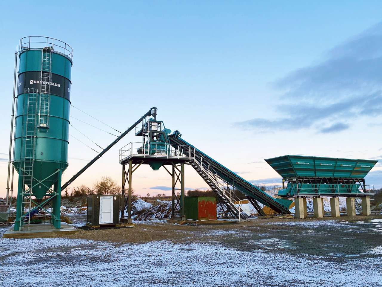 Constmach Centrale à Béton Compacte de 60 m³/h Avec Tapis Roulant - Concrete plant: picture 5 Constmach Centrale à Béton Compacte de 60 m³/h Avec Tapis Roulant - Concrete plant: picture 5