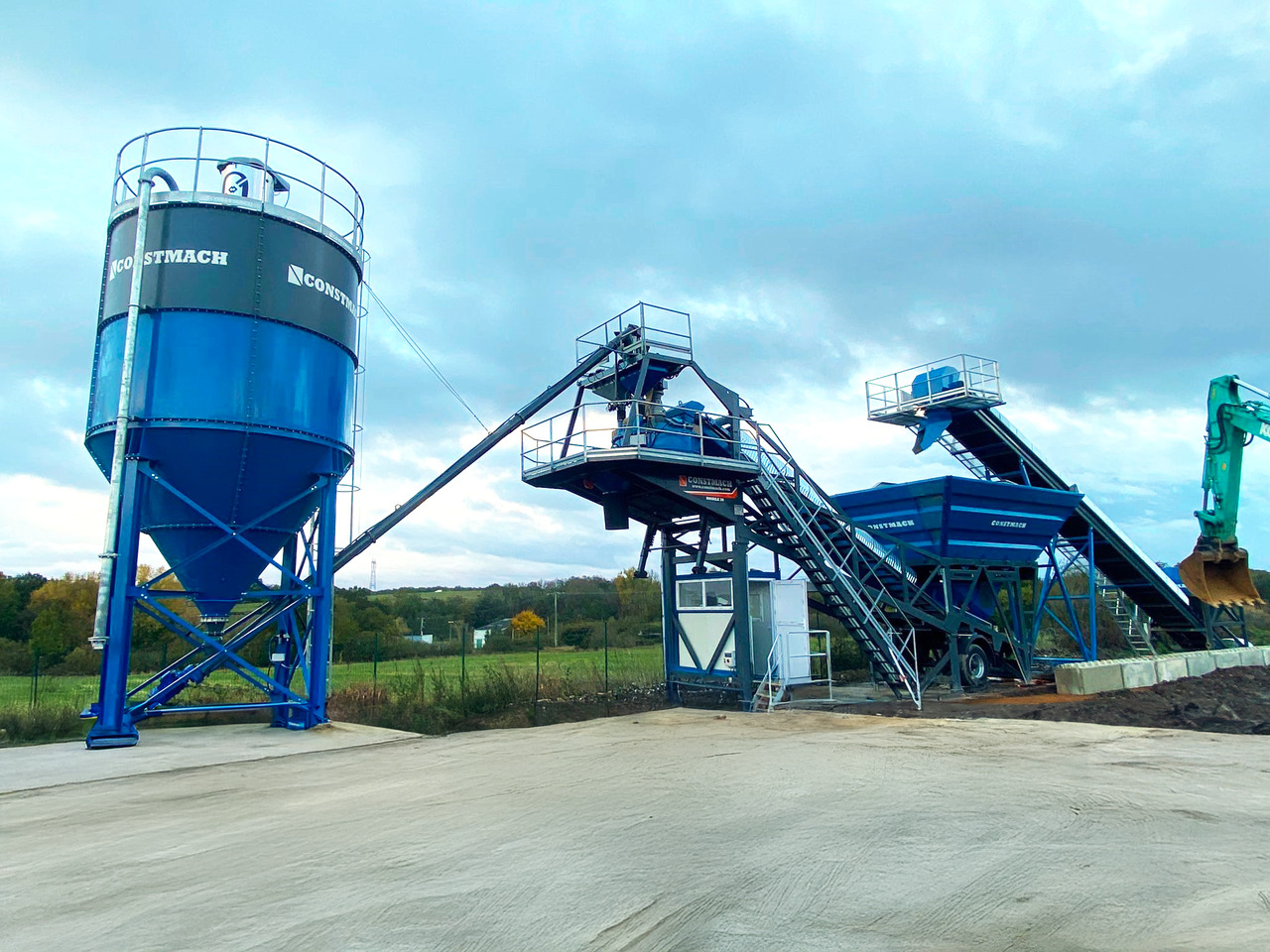 Constmach Centrale à Béton Mobile de 30 m³/h - Concrete plant: picture 2 Constmach Centrale à Béton Mobile de 30 m³/h - Concrete plant: picture 2
