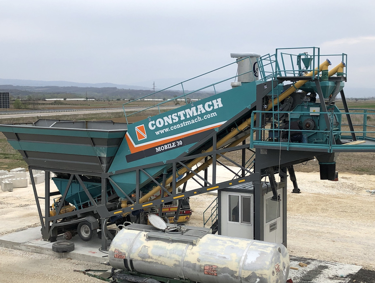 Constmach Centrale à Béton Mobile de 30 m³/h - Concrete plant: picture 5 Constmach Centrale à Béton Mobile de 30 m³/h - Concrete plant: picture 5