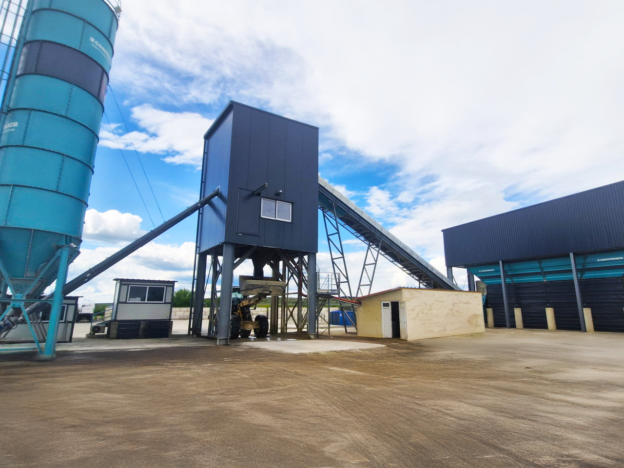 Constmach Centrale à Béton Stationnaire d'une Capacité de 100 m³/h - Concrete plant: picture 3 Constmach Centrale à Béton Stationnaire d'une Capacité de 100 m³/h - Concrete plant: picture 3