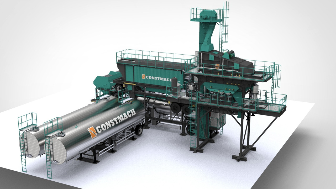 Constmach Mobile Asphaltanlagen vom Batch-Typ - Asphalt plant: picture 2 Constmach Mobile Asphaltanlagen vom Batch-Typ - Asphalt plant: picture 2