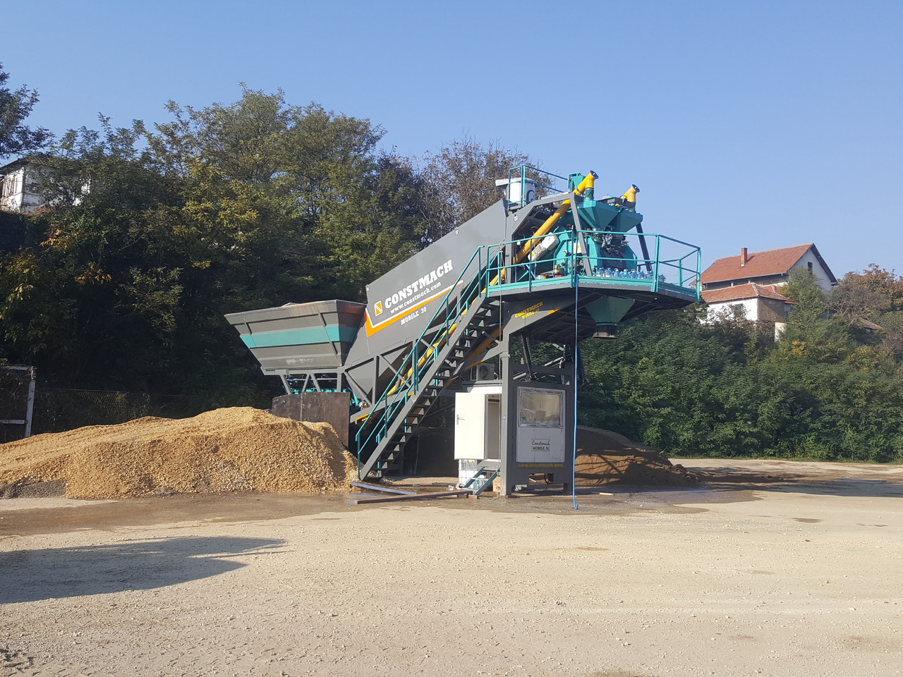 Constmach Mobile Betonmischanlage mit 30 m³/h - Concrete plant: picture 4 Constmach Mobile Betonmischanlage mit 30 m³/h - Concrete plant: picture 4