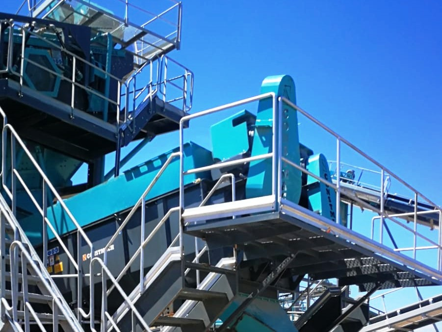 Constmach Stangen Waschanlage - Palettenwaschanlage (Grobmaterial Waschanlage) - Jaw crusher: picture 1 Constmach Stangen Waschanlage - Palettenwaschanlage (Grobmaterial Waschanlage) - Jaw crusher: picture 1