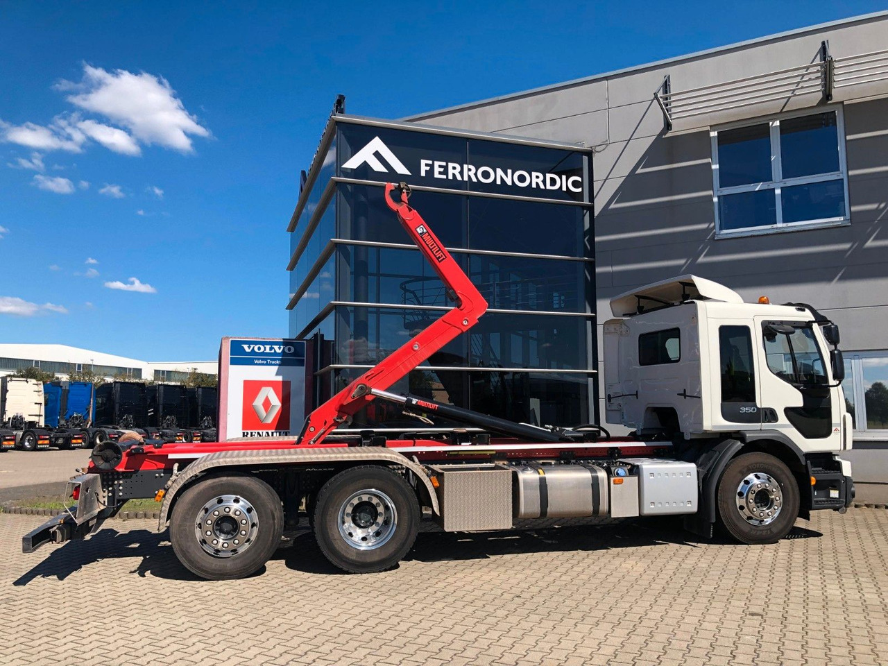 Volvo FE 350 6x2 Lenkachse*Alufelgen*HIAB*AHK*Klima - Hook lift truck: picture 4 Volvo FE 350 6x2 Lenkachse*Alufelgen*HIAB*AHK*Klima - Hook lift truck: picture 4