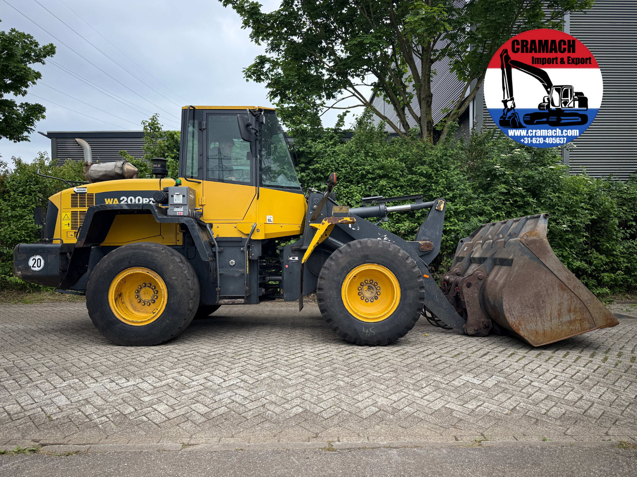 KOMATSU WA200PZ-6 - Wheel loader: picture 2 KOMATSU WA200PZ-6 - Wheel loader: picture 2