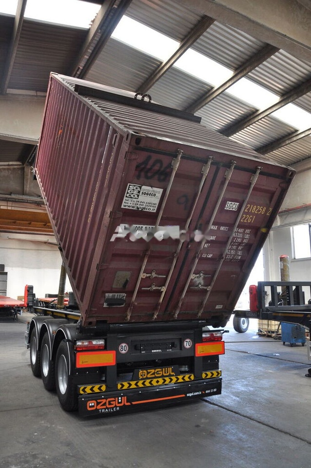 Özgül 20 FT TIPPING CONTAINER CHASSIS - Tipper semi-trailer: picture 5 Özgül 20 FT TIPPING CONTAINER CHASSIS - Tipper semi-trailer: picture 5