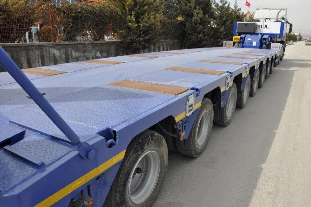 Özgül 8 AXLE LOWBED SEMI TRAILER - Low loader semi-trailer: picture 2 Özgül 8 AXLE LOWBED SEMI TRAILER - Low loader semi-trailer: picture 2
