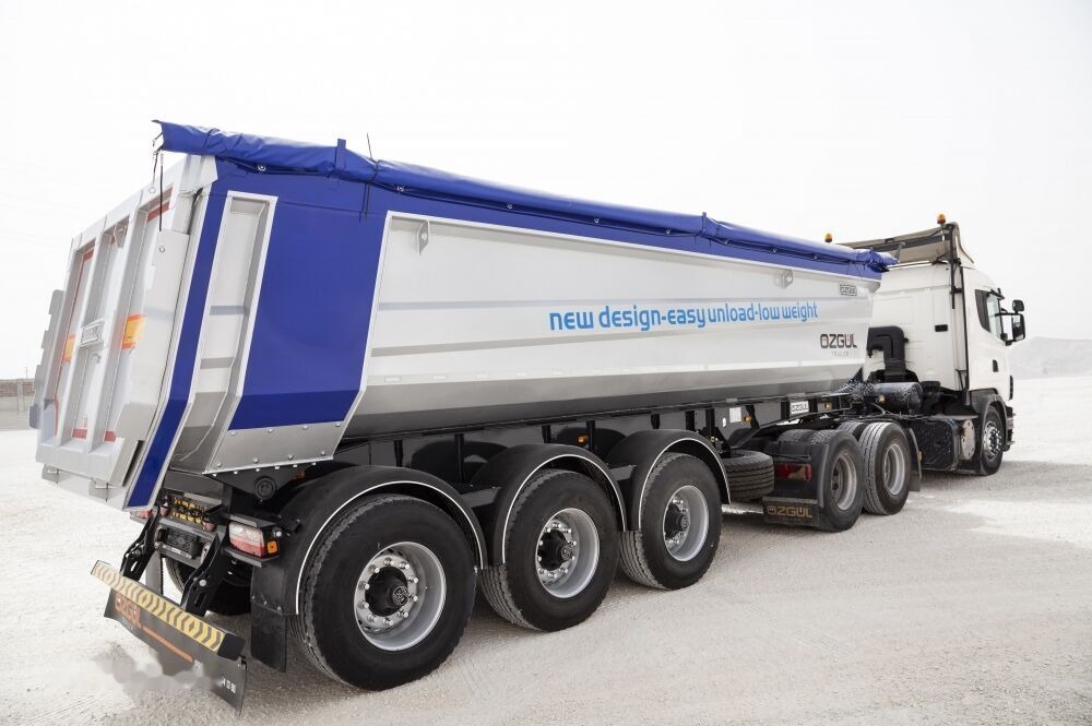 Özgül HALF PIPE TIPPING TRAILER LIGHT MODEL - Tipper semi-trailer: picture 2 Özgül HALF PIPE TIPPING TRAILER LIGHT MODEL - Tipper semi-trailer: picture 2