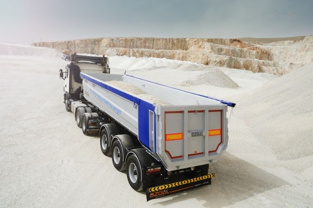 Özgül HALF PIPE TIPPING TRAILER LIGHT MODEL - Tipper semi-trailer: picture 4 Özgül HALF PIPE TIPPING TRAILER LIGHT MODEL - Tipper semi-trailer: picture 4