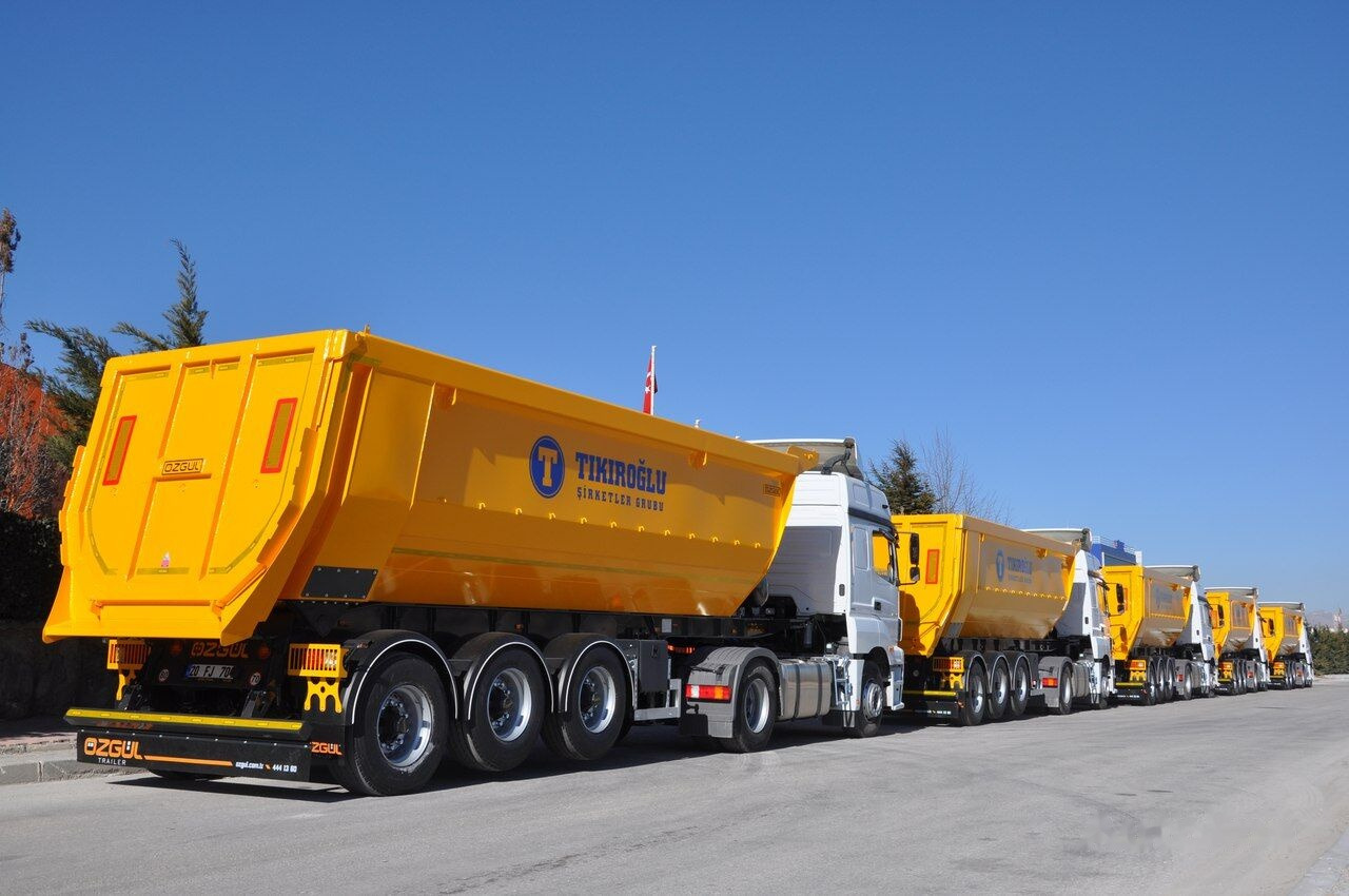 Özgül HALF PIPE TIPPING TRAILER - Tipper semi-trailer: picture 3 Özgül HALF PIPE TIPPING TRAILER - Tipper semi-trailer: picture 3