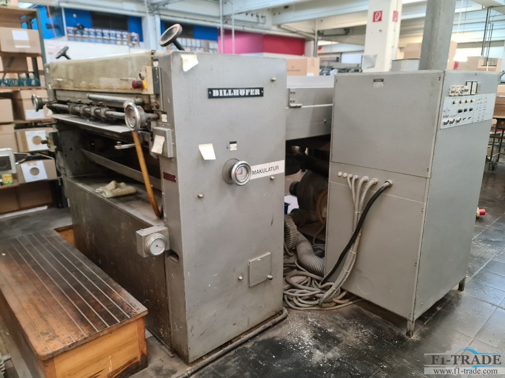 Billhöfer CPUV-112 - Printing machinery: picture 4 Billhöfer CPUV-112 - Printing machinery: picture 4