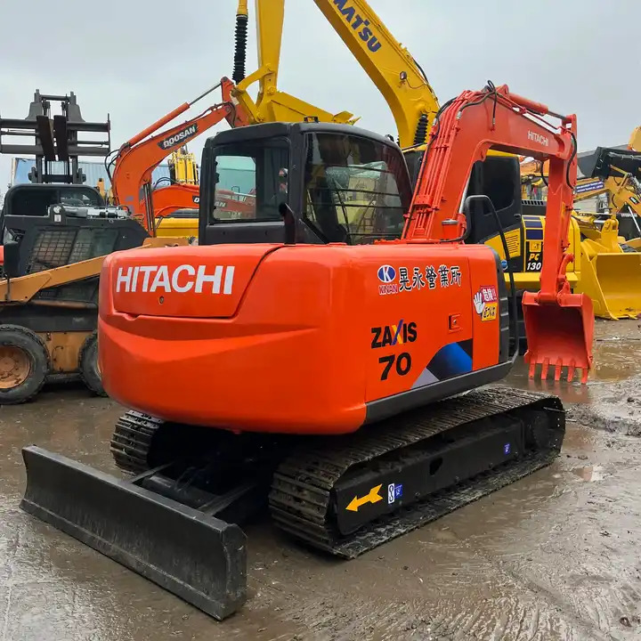 Used Hitachi excavator ZX70 in good condition for sale - Crawler excavator: picture 2 Used Hitachi excavator ZX70 in good condition for sale - Crawler excavator: picture 2