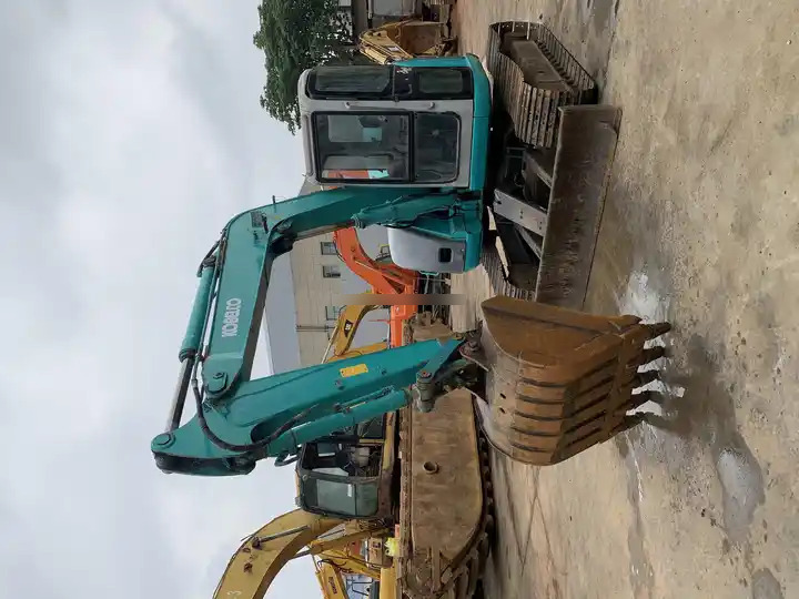 Mini excavator Used hydraulic Crawler Excavator Excavator Machine 7 Ton Kobelco SK75 Excavator  good construction machinery for sale: picture 6