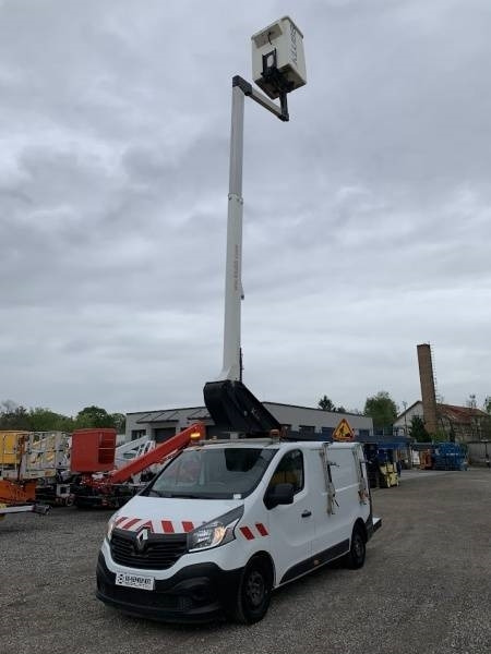 Truck mounted aerial platform Renault Trafic Klubb K21B - 11,4m, 120 kg: picture 13