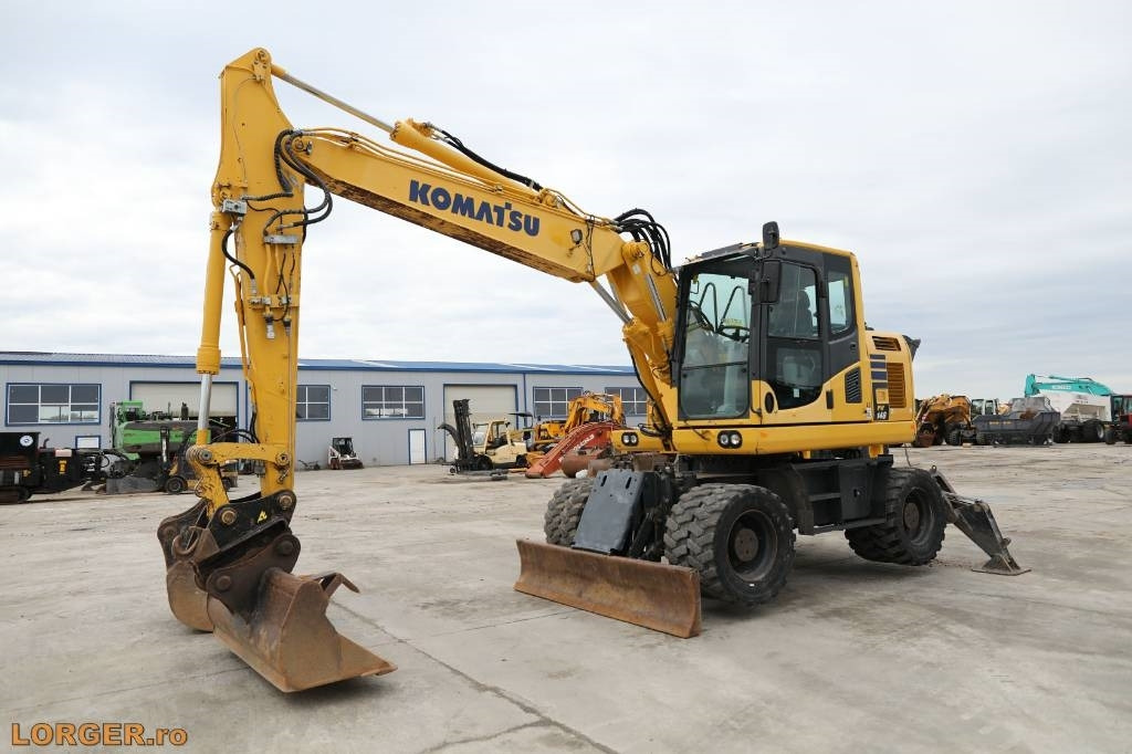 Wheel excavator Komatsu PW 148-10: picture 7