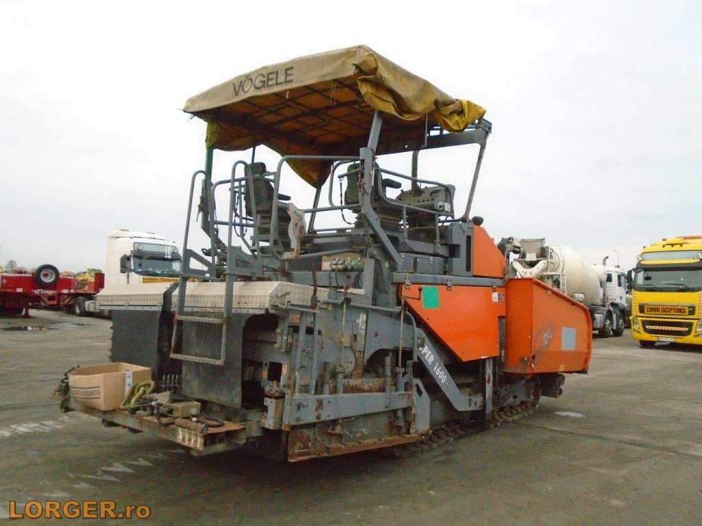 Vögele Super 1600 - Asphalt paver: picture 3 Vögele Super 1600 - Asphalt paver: picture 3